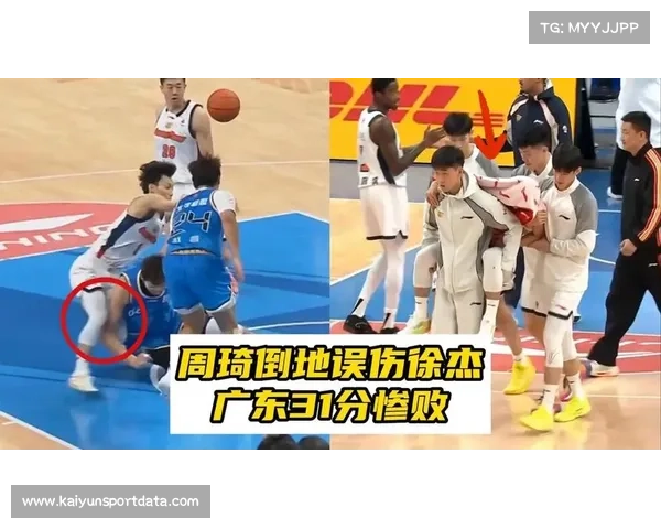 广东队徐杰伤情曝光，球队惨败北京创赛季最大分差